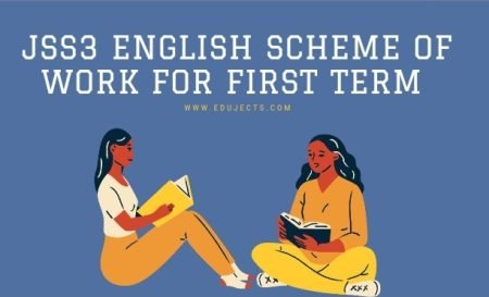 JSS3 English Scheme of Work for First Term 