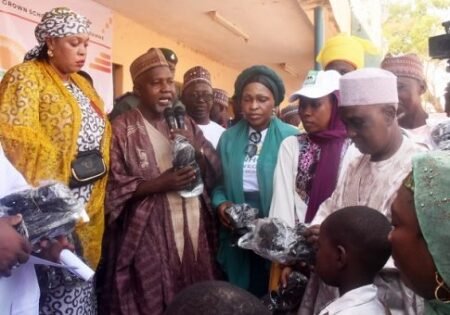 FG, foundation launch pilot feeding programme in Kaduna School