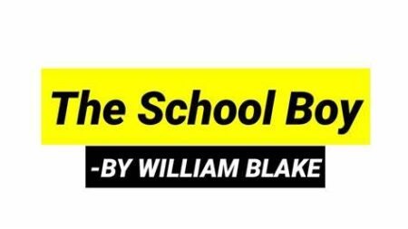 Analysis and Interpretation of "The School Boy"