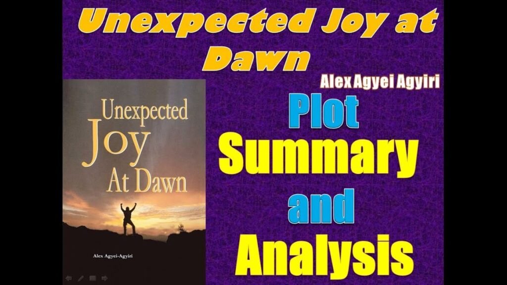 Unexpected Joy at Dawn by Alex Agyei-Agyir: A Comprehensive Analysis