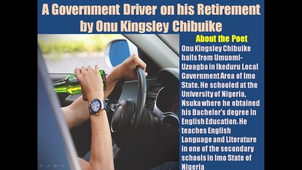 Onu Chibuike, A Government Driver on His Retirement, retirement, identity,