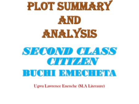 Summary of Second-Class Citizen by Buchi Emecheta